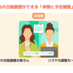 「社内予定調整」の使い方