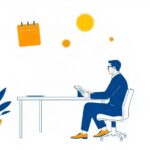 士業が相談者と面談するイメージ