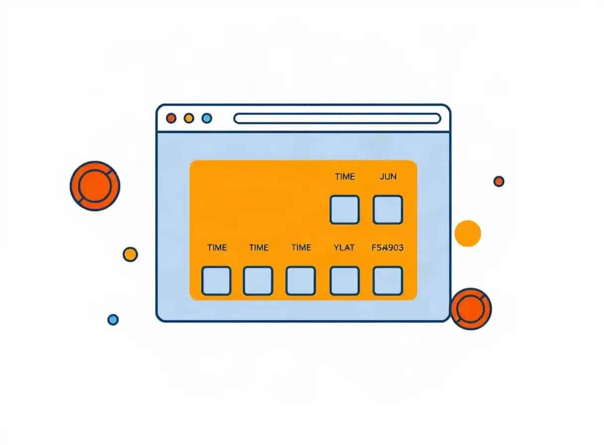 Webサイトに日程調整フォームを埋め込むイメージ