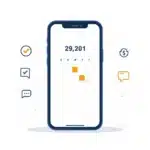幹事の日程調整・出欠・集金をスマホのアプリで行うイメージ